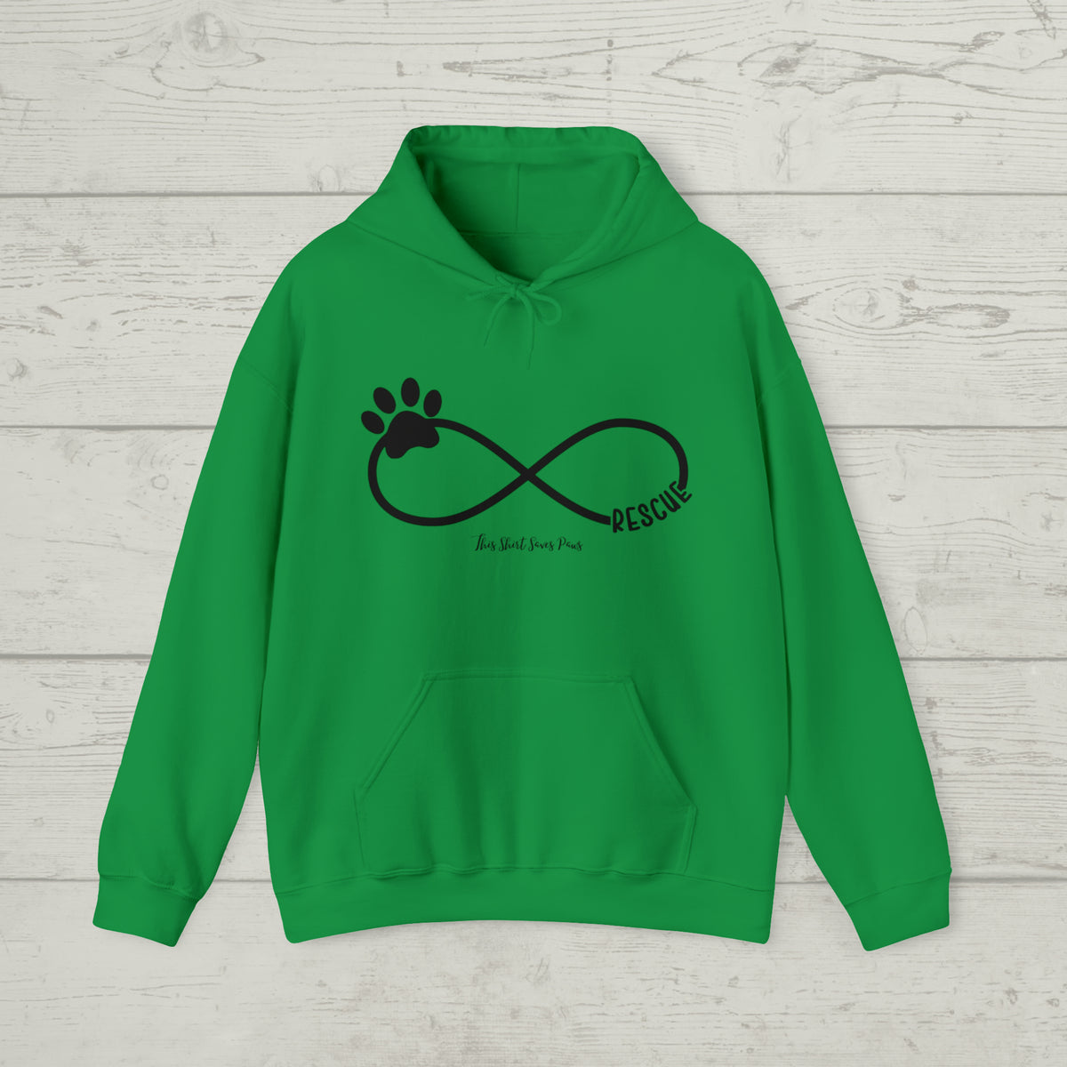 Rescue Infinity Sign-This Shirt Saves Paws Hoodie